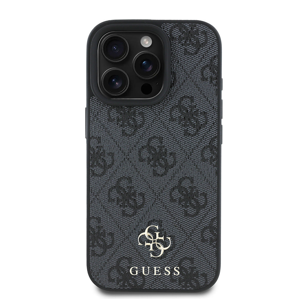 Guess iPhone 16 Pro Orjinal Lisanslı Magsafe Şarj Özellikli Small 4G Classic Telefon Kılıfı-3 Guess iPhone 16 Pro Orjinal Lisanslı Magsafe Şarj Özellikli Small 4G Classic Telefon Kılıfı-3